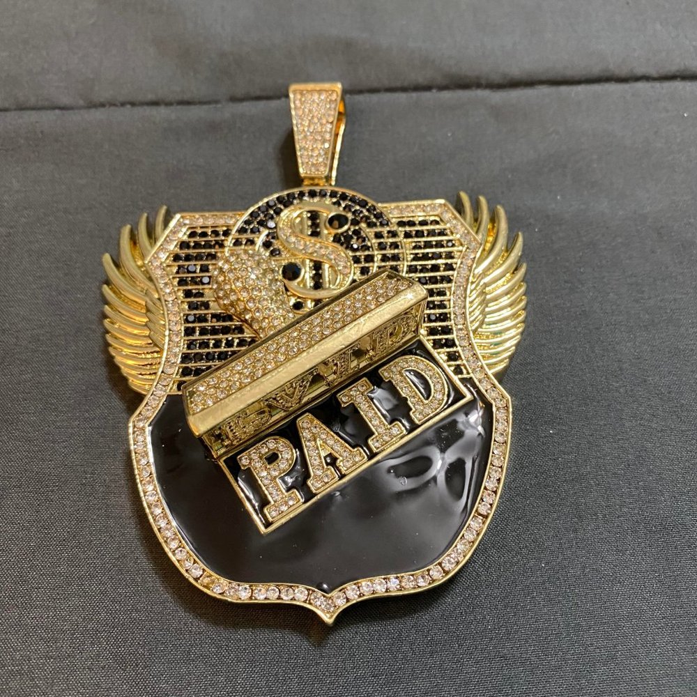 Large Paid Pendant